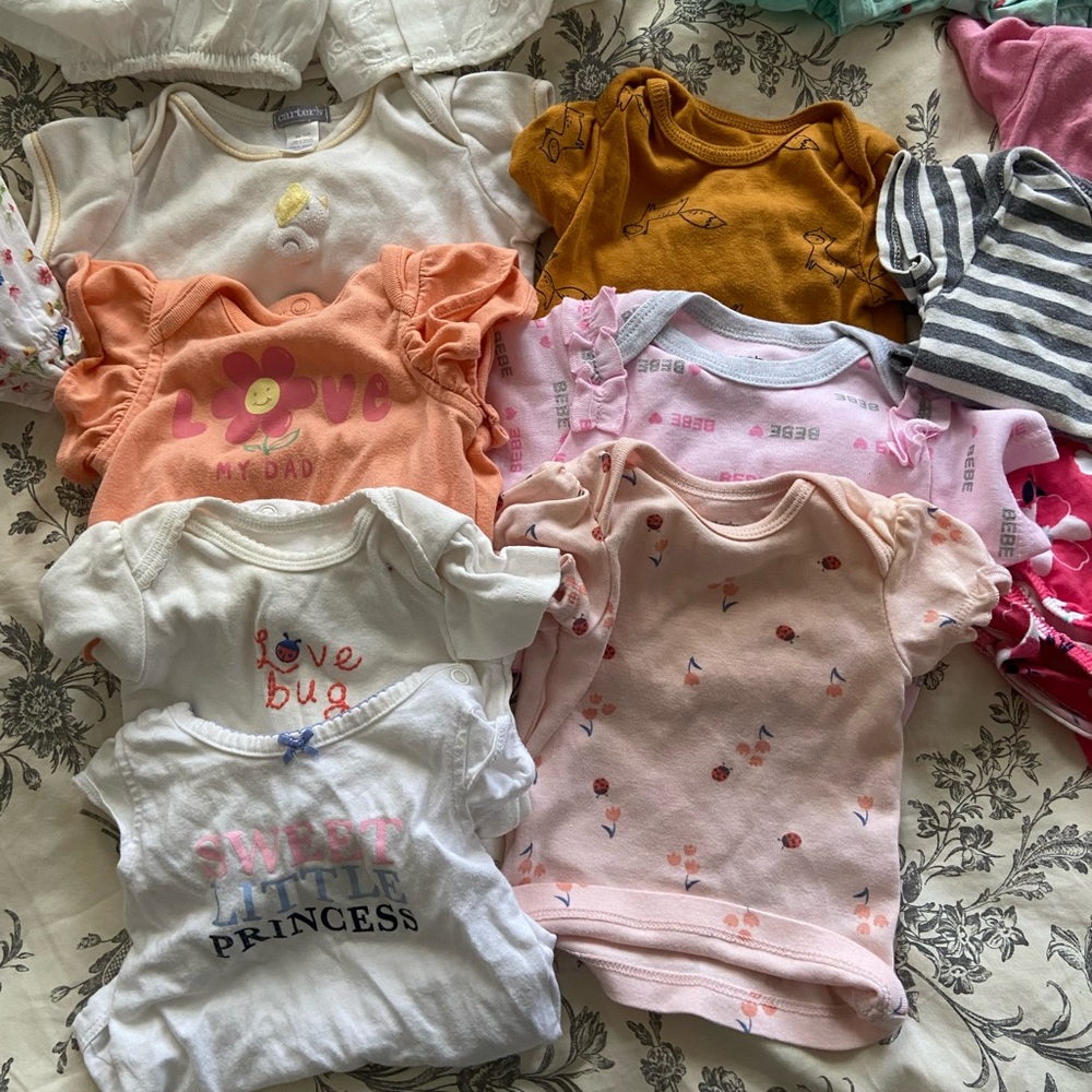 Huge baby girl clothes bundle